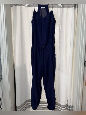 Parker 100% Silk Jumpsuit sz XS